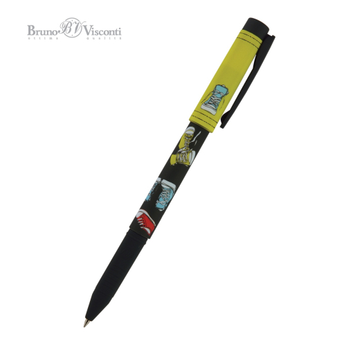 Ручка шар BV FreshWrite Кедомания-2 20-0214/25 син 0.7мм