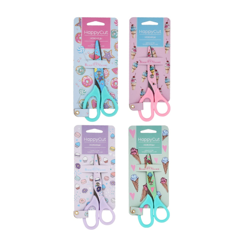 Ножницы 13,7см BV 60-0033/04 HappyCut с принтом
