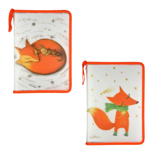 Папка для тетрадей А4 круг 1отд Альт 14-032/03 Волшебные лисы (Р?)