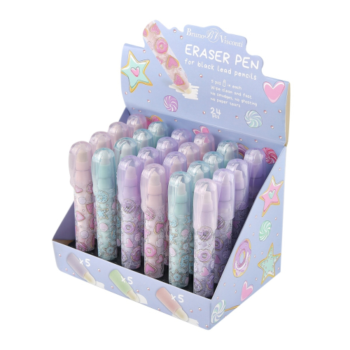 Ластик-ручка BV 42-0065 Сладкое настроение + смен насадки