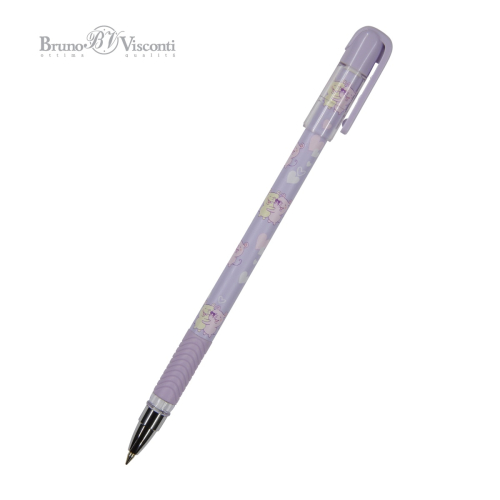 Ручка шар BV Magicwrite Обнимашки Мышки 20-0240/35 0.5мм син